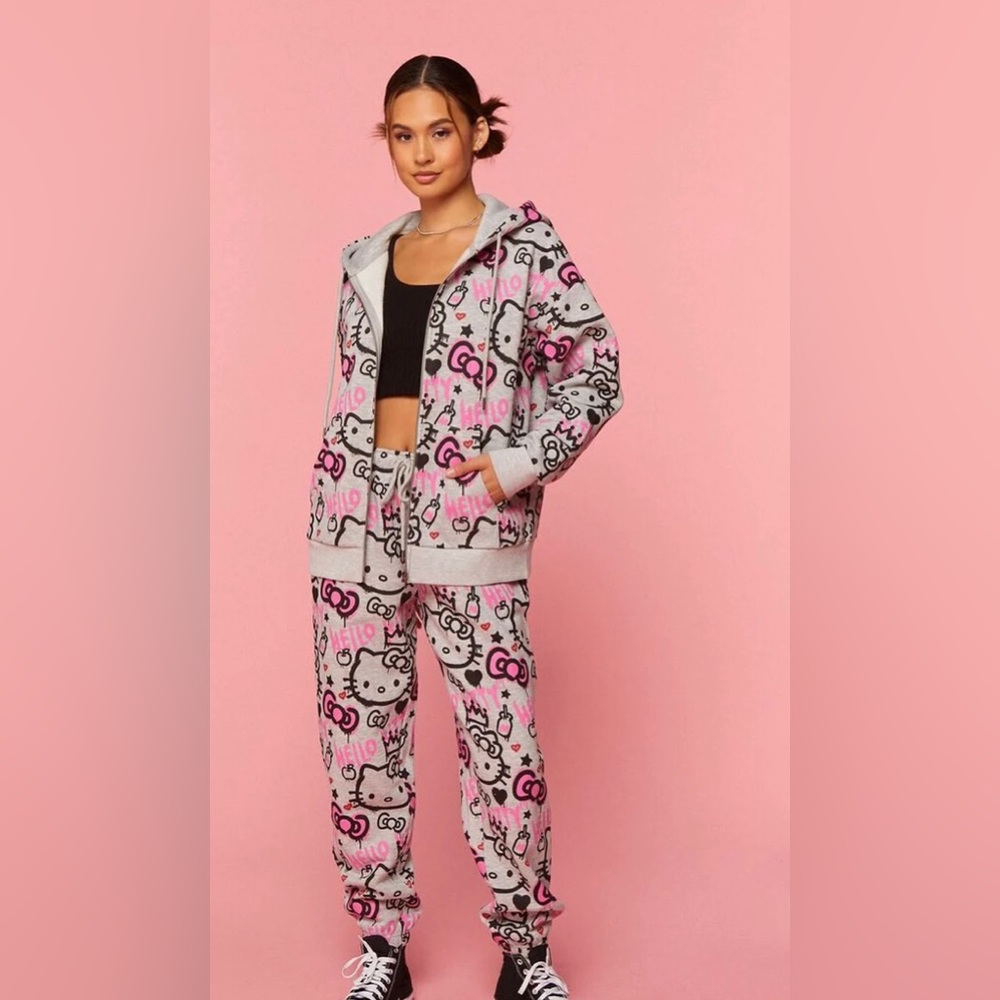 forever 21 Hello Kitty & Friends hoodie & joggers